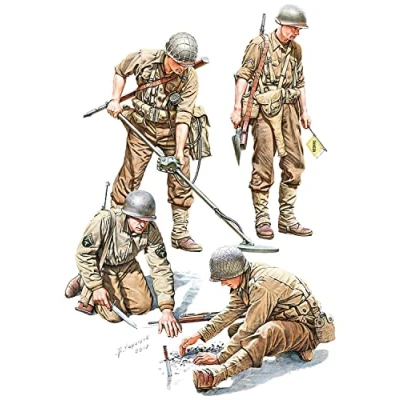 Imagen de MiniArt MIN35251 1:35 US Kit de modelo a escala detectores minas, color moldeado