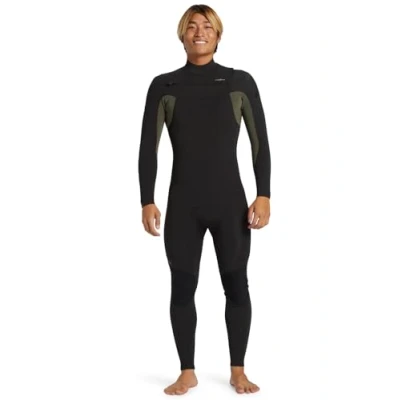 Imagen de Quiksilver Ed Sessions 4/3 Traje de Neopreno Completo, Hombres, Thyme, L