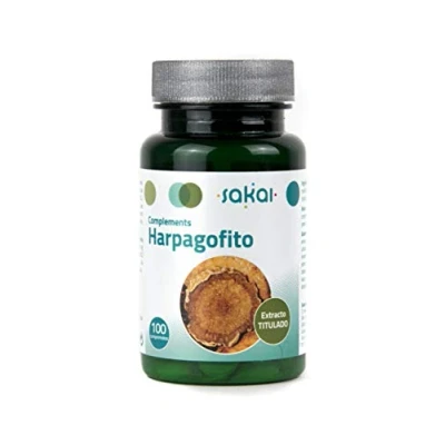 Imagen de Sakai Harpagofito Garra del diablo Complemento para cuidar las articulaciones Calma el daño muscular Reduce la inflamación y retención de líquidos Extracto titulado