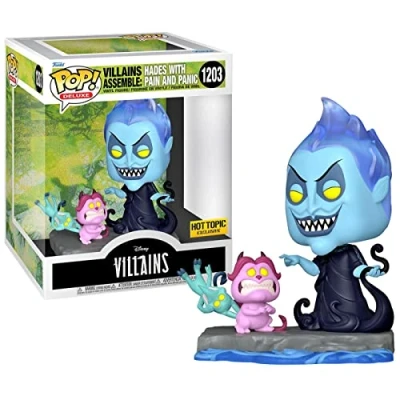 Imagen de Funko POP! Deluxe Disney Villains Assemble: Hades with Pain and Panic 1203 Exclusive