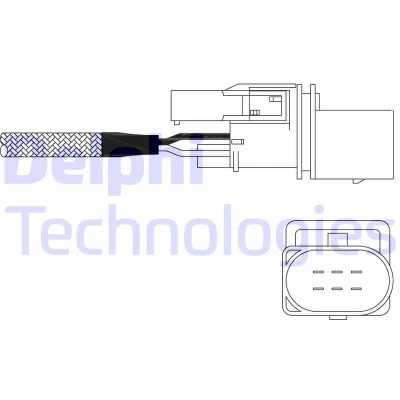 Imagen de DELPHI ES11026 12B1 Sonda lambda Sensor de paso, térmico MERCEDES BENZ: Clase C Berlina, E Coupé