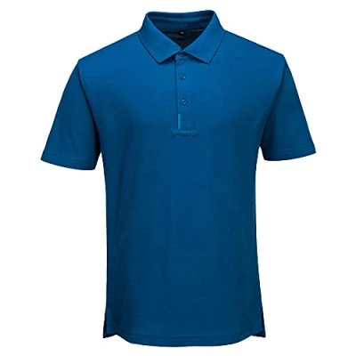 Imagen de Portwest WX3 Polo para hombre, Azul (Persian Blue), S, T720PBRS