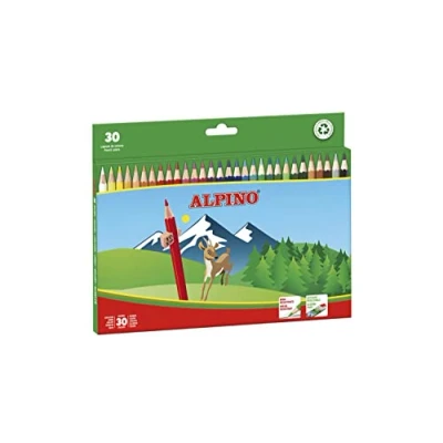 Imagen de Lapices de colores alpino 659 caja 30 largos