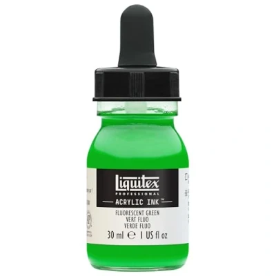 Imagen de LIQUITEX Tinta acrílica, Oro Naranja Fluorescente, 30 ML