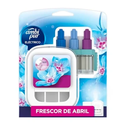 Imagen de Ambi Pur 3VOLUTION Aparato + 4 recambios Aroma Frescor Primavera 80ml