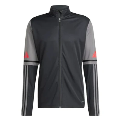 Imagen de adidas Hombre SQUADRA25 TRAINING JACKET, black/team grey four/pure ruby, XXL
