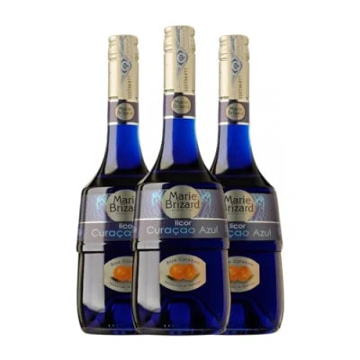 Imagen de Licores Marie Brizard Blue Curaçao 70 cl (Caja de 3 Botellas cl)
