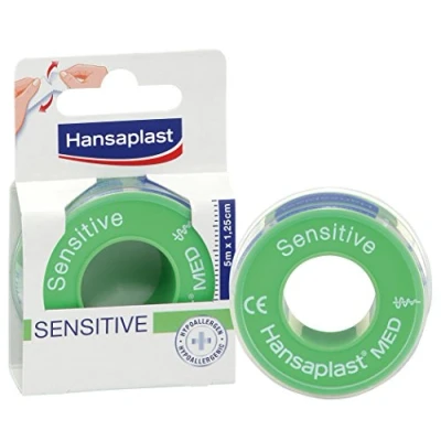 Imagen de Hansaplast Sensitiv Tiritas (5 m x 1,25 cm, 4 unidades)