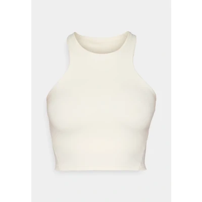 Imagen de The North Face Refina Longline BRA Sujetadores deportivos con sujeción media, Mujer, Talla: 44, White dune