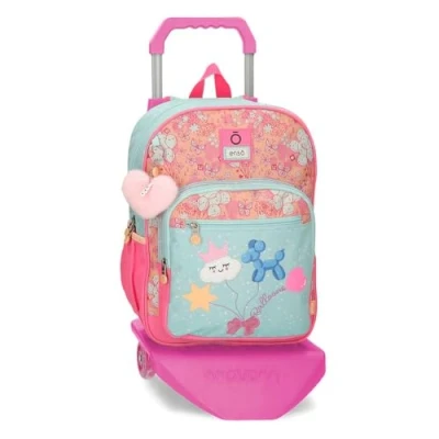 Imagen de Enso Balloons Mochila Escolar con Carro Multicolor 30x38x12 cms Poliéster 13,68L