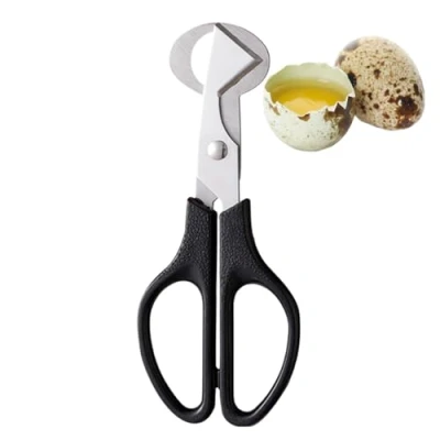 Imagen de Lambo Cortador de codorniz, tijeras para cortar huevos acero inoxidable cocina, herramienta corte con mango cómodo casa y cola pollo