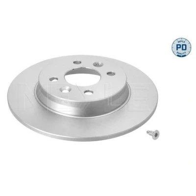 Imagen de MEYLE 16 15 523 0020/PD Disco de freno Eje trasero 260 8 4 100 macizo revestido láminas zinc RENAULT: Clio V Hatchback