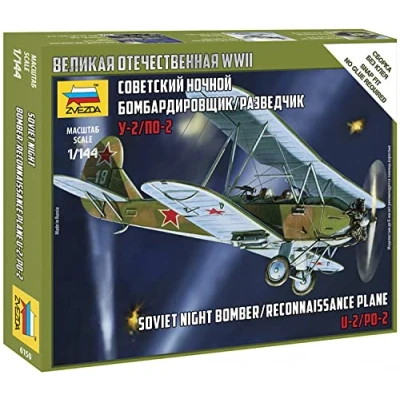 Imagen de Zvezda 1/144 Noche Bombardero/Reconocimiento avión U 2 / PO 2# 6150
