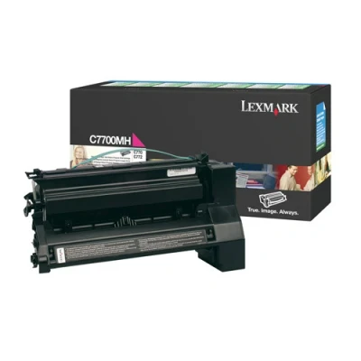 Imagen de Lexmark C7700MH toner magenta XL (original)