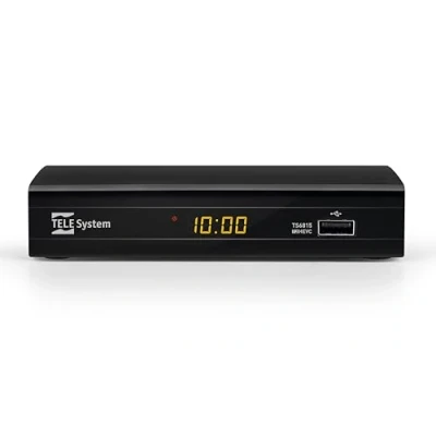 Imagen de TELE System TS6815/02 Receptor Digital Terrestre DVB T2 HD HEVC SCART, HDMI, con pantalla Mejor Compra Altroconsumo