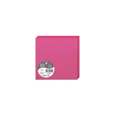 Imagen de Clairefontaine 2824 C Pollen Pack de 25 Sobres dípticas 13, 5 X cm rosa fucsia