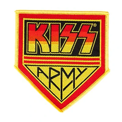 Imagen de Kiss Parche para ropa  Kiss, escudo Army tejido y con licencia oficial