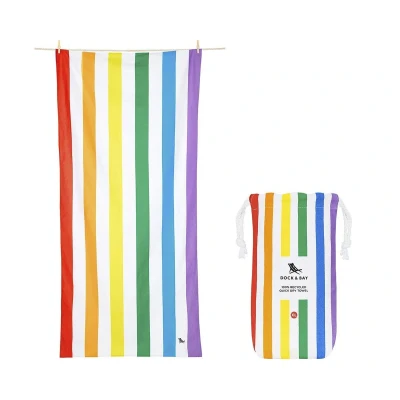 Imagen de Toalla Playa Extra Large Microfibra Summer Rainbow Skies Personalizado