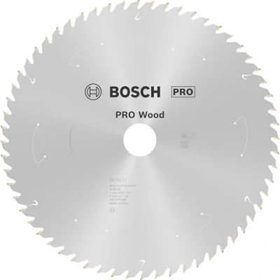 Imagen de Bosch Professional Disco de sierra circular Standard for Wood (madera, 254 x 30 2,2 mm, 60 dientes, accesorio sin cable)