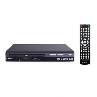 Imagen de Nevir NVR 2356 DVD T2HDU Reproductor sobremesa con TDT HD y USB grabador
