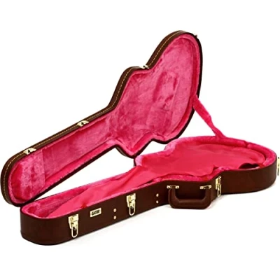 Imagen de GATOR gw 335 brown Semi Hollow caso de madera para guitarra, Tipo Gibson 335, Castaño