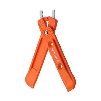 Imagen de Granite Talon Palancas para Neumáticos de Bicicleta con Función Alicates Eslabones Maestros Cadena Bicicleta, Herramientas Quitar Rápidos (Naranja)