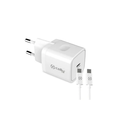 Imagen de Celly TC1C20WLIGHTWH Cargador (universal)