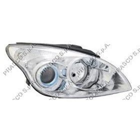 Imagen de PRASCO HN0404923 Faros derecha H7, H1 negro con servomotor para reg. alcance luces HYUNDAI: i30 II Hatchback, I Hatchback