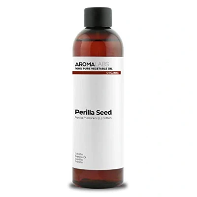 Imagen de ORGÁNICO Aceite vegetal Perilla 250mL 100% Puro, Natural, Prensado en frío y Certificado Cosmos AROMA LABS (Marca Francesa)