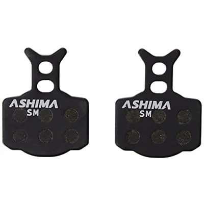 Imagen de ASHIMA Pastillas de Freno Semimetálicas para System The R1 Formula, Unisex Adult, Black, One Size