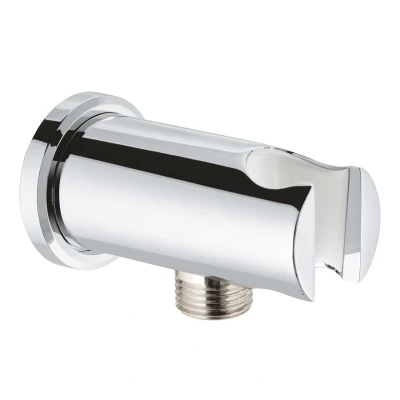 Imagen de GROHE 26 658 000 RAINSHOWER Codo con Soporte de Ducha Cromo