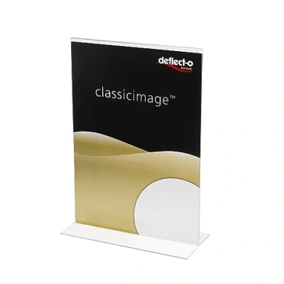 Imagen de Deflect o Soporte para cartel (A6, vertical), transparente