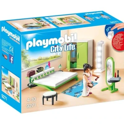 Imagen de PLAYMOBIL City Life 9271 Dormitorio, A partir de 4 años
