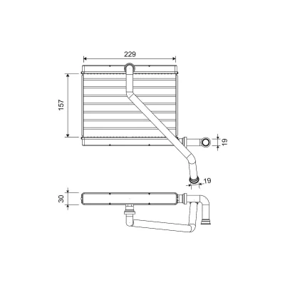 Imagen de VALEO 811580 Radiador de Calefaccion BMW: 5 Berlina