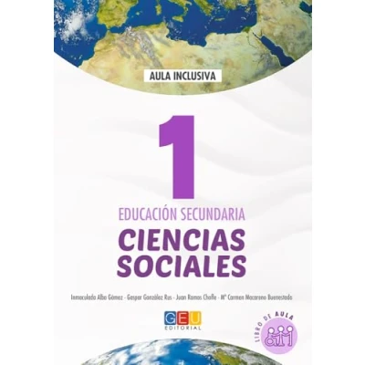 Imagen de Geografía e historia Ciencias sociales libro de texto 1º la ESO/ Editorial GEU / Adaptación al aprendizaje del alumno/ Incluye fichas trabajo 9788416729098 (ADAPTACION CURRICULAR)