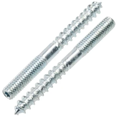 Imagen de AERZETIX C75862 Juego de 12 tornillos doble rosca M6x60mm espárrago roscado en acero