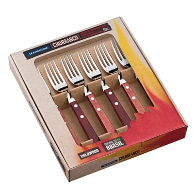 Imagen de Tramontina 29899/166 Tenedores Set Rojo/Jumbo (Juego de 6)