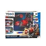 Imagen de YCOO Robo Rapidfire, Robot con Luces led en la Cara y Efectos de Sonido, 2 Formas Juego, dirigida autónoma, dispara Dardos Desde el Mando, Funciona Pilas, Bizak (62008528)