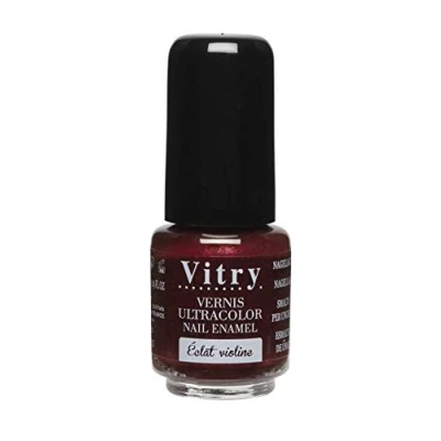 Imagen de Vitry Mini Esmalte De Uñas, Resplandor Violeta 4 ml