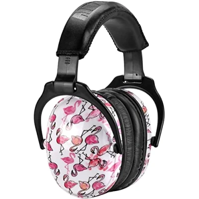 Imagen de ZOHAN 030 Cascos Antiruido Niños,Insonorizacion para Estudiar,Proteccion Auditiva Niños con Problemas Sensoriales,Orejeras de Seguridad Autismo(Flamenco)