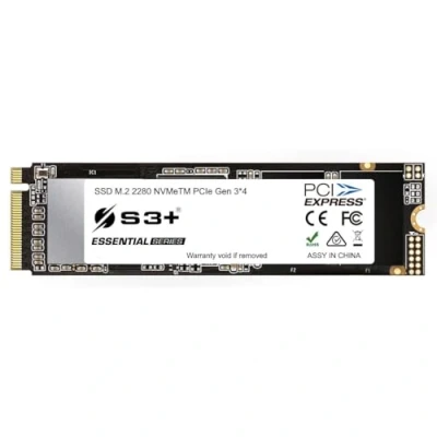 Imagen de S3+ S3SSDD480 unidad de estado sólido M.2 480 GB PCI Express 3.0 TLC NVMe Disco duro (480 GB, M.2)
