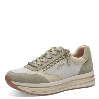 Imagen de s.Oliver 5 23649 42, Zapatillas Mujer, Green Comb, 39 EU