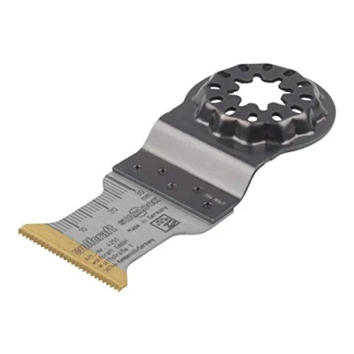 Imagen de wolfcraft Sierra de inmersión &quot;Expert&quot; CT TiN, enganche STARLOCK, aluminio, acero inoxidable I 4251000 Para cortes en inoxidable, aluminio y tornillos templado