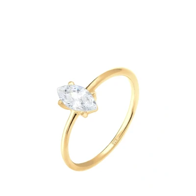 Imagen de Elli Classic Engagement Anillo goldcoloured, Mujer, Talla: 54, Gold coloured