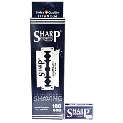 Imagen de Razor Blades Club 100 cuchillas de afeitar Sharp Titanium