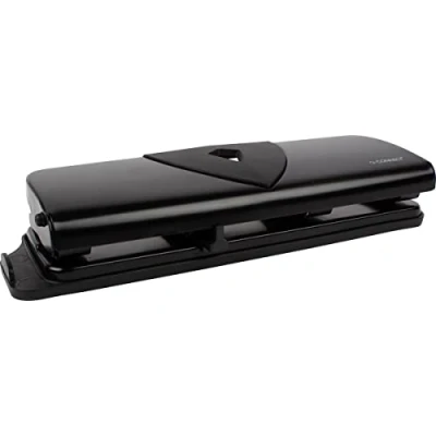 Imagen de Taladrador q connect kf01238 negro 4 taladros abertura 1,6 mm capacidad 16 hojas