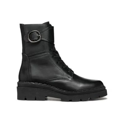 Imagen de Geox D Felleny Botines con plataforma, Mujer, Talla: 40, Black Zapatos