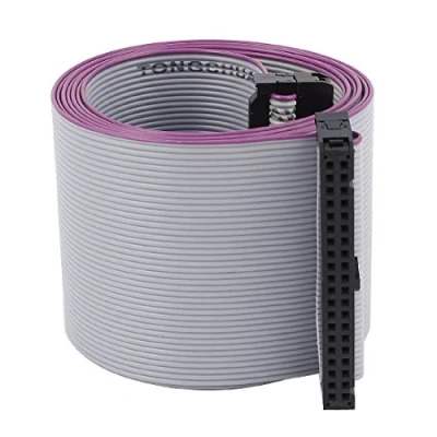 Imagen de sourcing map Cable de Cinta Plana la Placa Base 118cm Longitud IDC 40 Pines Hembra a Conector