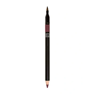 Imagen de 3INA MAKEUP vegano no testado en animales lápiz labial 511 rosa turca fórmula de larga duración impermeable colores intensos muy pigmentados cepillo incorporado tonos