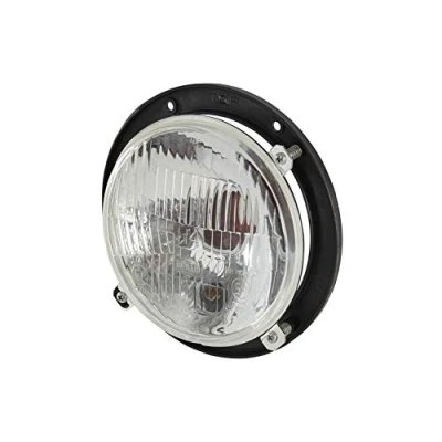 Imagen de HELLA Halógena Faro principal 12V / 24V redondo ECE Conector: Conector plano izquierda 1L3 996 002 411